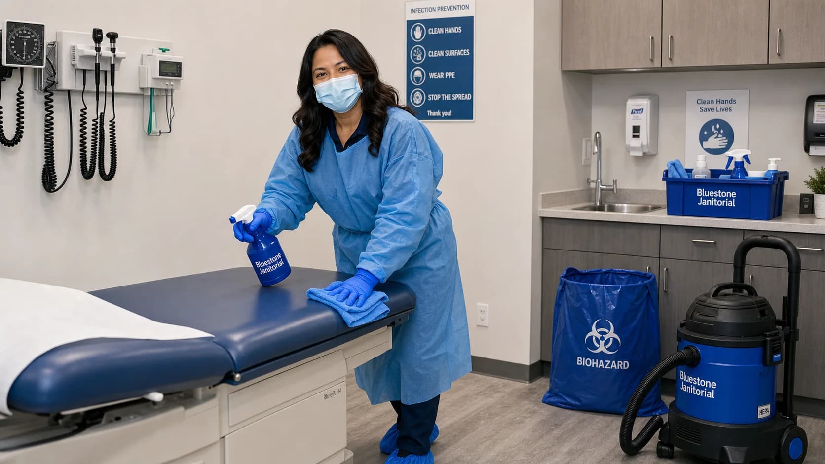 Medical clinic cleaning and infection control Toronto