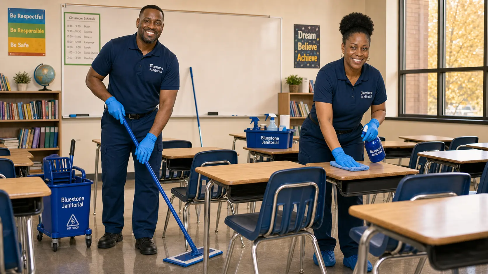 School and educational facility cleaning Toronto